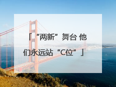 “两新”舞台 他们永远站“C位”